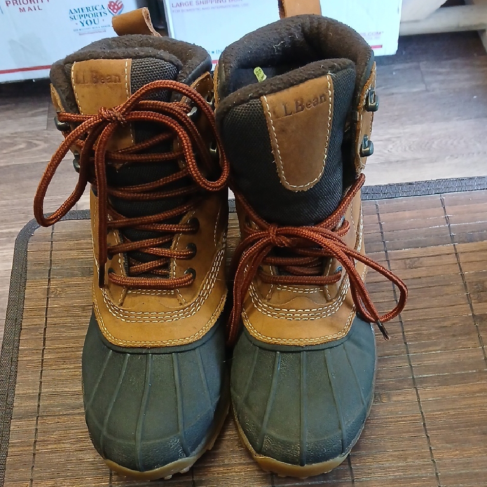 L.L. Bean Brown Winter Boots